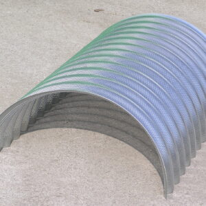 Getreide Kühlkanäle / Belüftungskanäle, halbrund P1600 K40