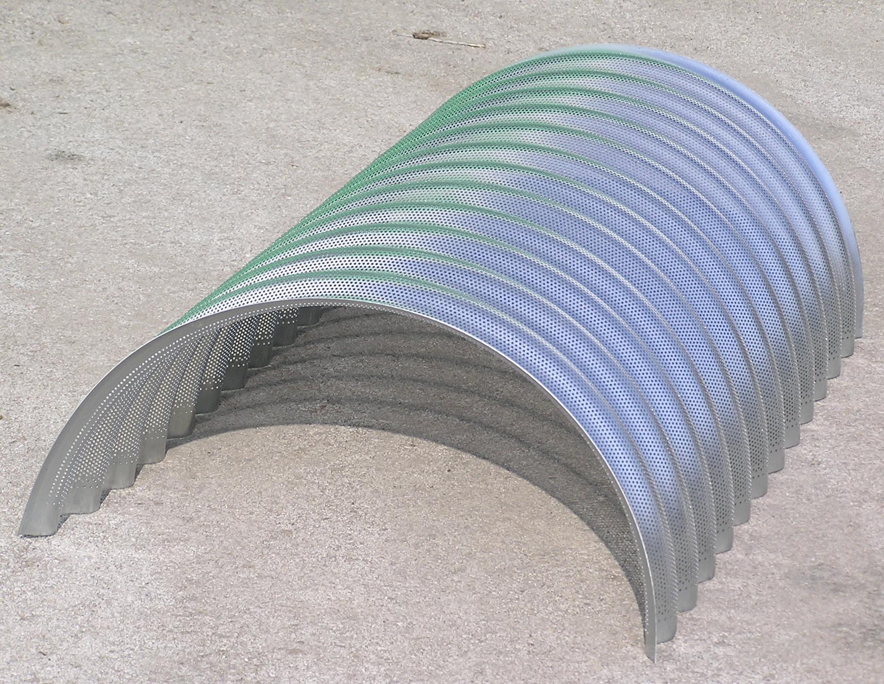 Getreide Kühlkanäle / Belüftungskanäle, halbrund P1600 K40 ab 100 Stk. (Palette)